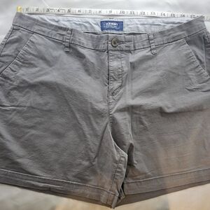 Old Navy Gray Women's Cotton Chino Shorts